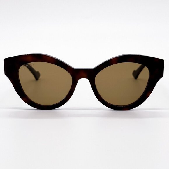 NEW GUCCI GG0957S 006 SUNGLASSES WOMEN HAVANA BROWN EYEWEAR - Picture 5 of 10
